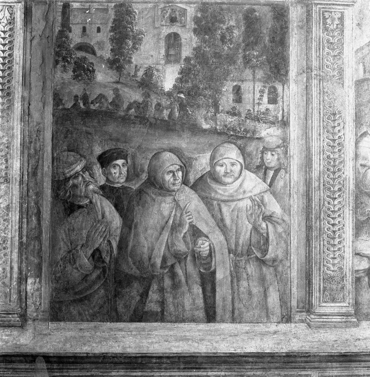 frate (dipinto) by Bernardino di Betto detto Pinturicchio (secc. XV/ XVI)